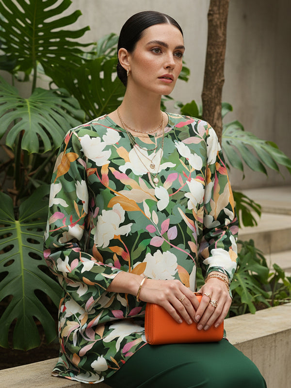 BAJU KURUNG PAHANG MODEN KAIA (EMERALD GREEN)